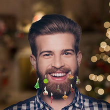Load image into Gallery viewer, Christmas Beard Baubles Set - Colorful Ornaments for Beards