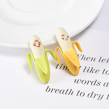 Load image into Gallery viewer, 32-Piece Yellow Banana Erasers Set – Novelty Rubber Pencil Erasers for Kids