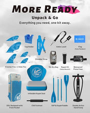 Load image into Gallery viewer, Inflatable Paddle Board – 11'6 SUP Kit with Kayak Conversion