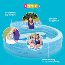 Load image into Gallery viewer, Intex Above-Ground Pool – Inflatable Family Pool with Bench