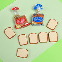 Load image into Gallery viewer, Toast Bread Shaped Novelty Eraser – Fun Stationery Supply for Kids & Collectors
