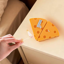 Load image into Gallery viewer, Big Cheese Wedge Decorative Soy Candles – Set of 2 Fun Scented Novelty Candles