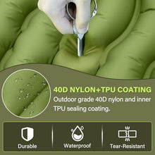 Load image into Gallery viewer, Self-Inflating Camping Pad – Extra-Thick Sleeping Mat with Pillow