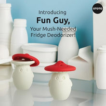Load image into Gallery viewer, Fun Guy Mushroom Refrigerator Deodorizer – Food-Safe Baking Soda Odor Absorber
