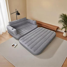Load image into Gallery viewer, Inflatable Sofa Bed – Convertible Air Couch with Pump & Pillows