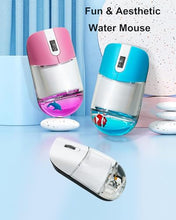 Load image into Gallery viewer, Aqua Wireless Mouse – Cute Floating Clownfish Water Mouse