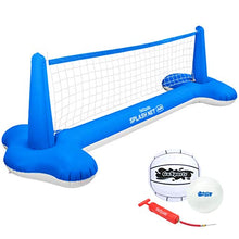 Load image into Gallery viewer, Splash Net Air Pool Volleyball – 9.5ft Floating Net Set