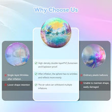 Load image into Gallery viewer, Inflatable Mirror Disco Ball – Giant Reflective Party Decor