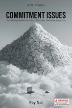 Load image into Gallery viewer, Not-Books: Commitment Issues: Funny Designer Notebook | Final_Final_v3 Prank Journal