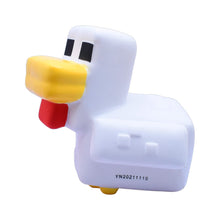 Load image into Gallery viewer, Minecraft Chicken SquishMe - Gifteee Unique & Unusual gifts, Cool gift ideas