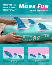 Load image into Gallery viewer, Inflatable Paddle Board – 11'6 SUP Kit with Kayak Conversion