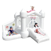 Load image into Gallery viewer, Kids Bounce House – Inflatable Bouncy Castle with Slide & Hoop