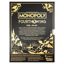 Load image into Gallery viewer, Fourth Wing Monopoly – Officially Licensed Romantasy Board Game