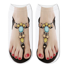 Load image into Gallery viewer, Sandals Print Socks - Gifteee Unique & Unusual gifts, Cool gift ideas