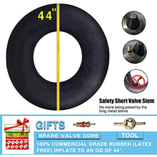 Load image into Gallery viewer, Snow Tube & River Tube – 44" Inflatable for Winter & Summer