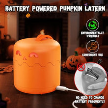 Load image into Gallery viewer, Halloween Pumpkin Lantern – Rechargeable Jack-o'-Lantern Light 2-Pack