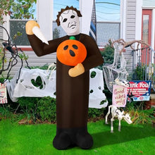 Load image into Gallery viewer, Halloween Killer Inflatable – Spooky LED Yard Decoration