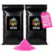 Load image into Gallery viewer, Gender Reveal Burnout Powder – Blackout Tire Burnout Color Bags