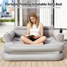 Load image into Gallery viewer, Inflatable Sofa Bed – Convertible Air Couch with Pump & Pillows