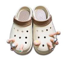 Load image into Gallery viewer, Funny Toe Croc Shoe Charms - Gifteee Unique & Unusual gifts, Cool gift ideas