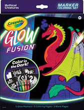Load image into Gallery viewer, Glow Fusion Coloring Set - Gifteee Unique & Unusual gifts, Cool gift ideas