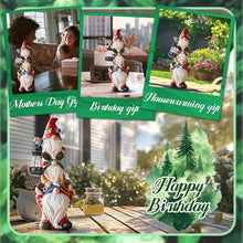 Load image into Gallery viewer, Solar Lighted Garden Gnome Statue – Outdoor Lawn & Yard Decor Sculpture