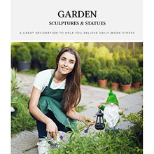 Load image into Gallery viewer, Redwix Flocked Green Moss Solar Garden Gnome