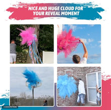 Load image into Gallery viewer, Gender Reveal Basketball – Pink & Blue Powder Explosion Ball