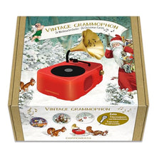 Load image into Gallery viewer, Musical Advent Calendar – Recordable Mini Vinyl Gramophone