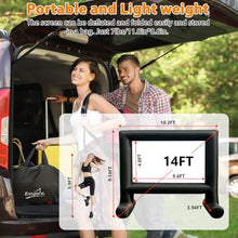 Load image into Gallery viewer, Inflatable Movie Screen – Outdoor Projector Screen with Blower