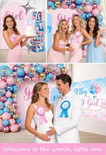 Load image into Gallery viewer, Gender Reveal Party Kit – Complete Pink & Blue Decorations, Serves 25
