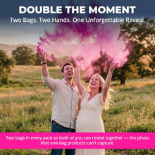 Load image into Gallery viewer, Gender Reveal Burnout Powder – Blackout Tire Burnout Color Bags