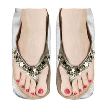 Load image into Gallery viewer, Sandals Print Socks - Gifteee Unique & Unusual gifts, Cool gift ideas