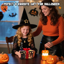 Load image into Gallery viewer, Halloween Pumpkin Lantern – Rechargeable Jack-o'-Lantern Light 2-Pack