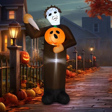 Load image into Gallery viewer, Halloween Killer Inflatable – Spooky LED Yard Decoration