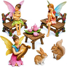 Load image into Gallery viewer, Mood Lab Outdoor Miniature Fairy Garden Accessories Kit