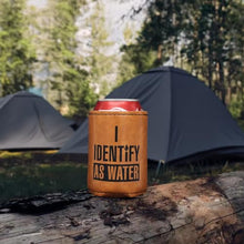 Load image into Gallery viewer, Leather Can Cooler - Unique Birthday Gift for Dad