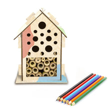 Load image into Gallery viewer, Build Your Own Bug Hostel Kit - Includes Coloring Pencils
