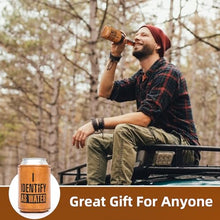 Load image into Gallery viewer, Leather Can Cooler - Unique Birthday Gift for Dad