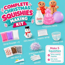 Load image into Gallery viewer, DIY Christmas Squishy Kit – Make 5 Holiday Squishies
