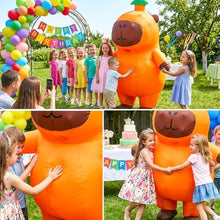 Load image into Gallery viewer, Inflatable Capybara Costume – Funny Blow-Up Adult Halloween Suit