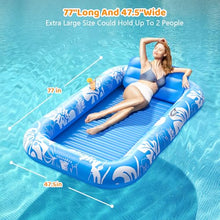 Load image into Gallery viewer, Tanning Pool with Sprinkler – Inflatable Sun Lounge for 2