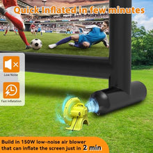 Load image into Gallery viewer, Inflatable Movie Screen – Outdoor Projector Screen with Blower