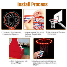 Load image into Gallery viewer, LED Basketball Hoop Lights - Gifteee Unique & Unusual gifts, Cool gift ideas