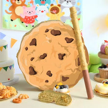 Load image into Gallery viewer, Chocolate Chip Cookie Piñata Kit – Includes Blindfold, Stick & Hanging Loop