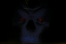 Load image into Gallery viewer, Motion-Activated Haunted Skull Mirror with Lights and Sounds