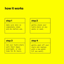 Load image into Gallery viewer, Starface Hydro-Stars Pimple Patches