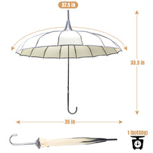 Load image into Gallery viewer, VIVI SKY Pagoda Umbrella – Vintage Charm Meets Functionality