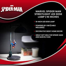 Load image into Gallery viewer, SpiderMan Streetlight Desk Lamp – 16" Marvel LED Mood Light