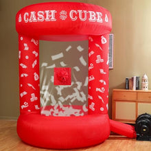 Load image into Gallery viewer, Inflatable Cash Cube – Money Grab Machine Booth for Parties
